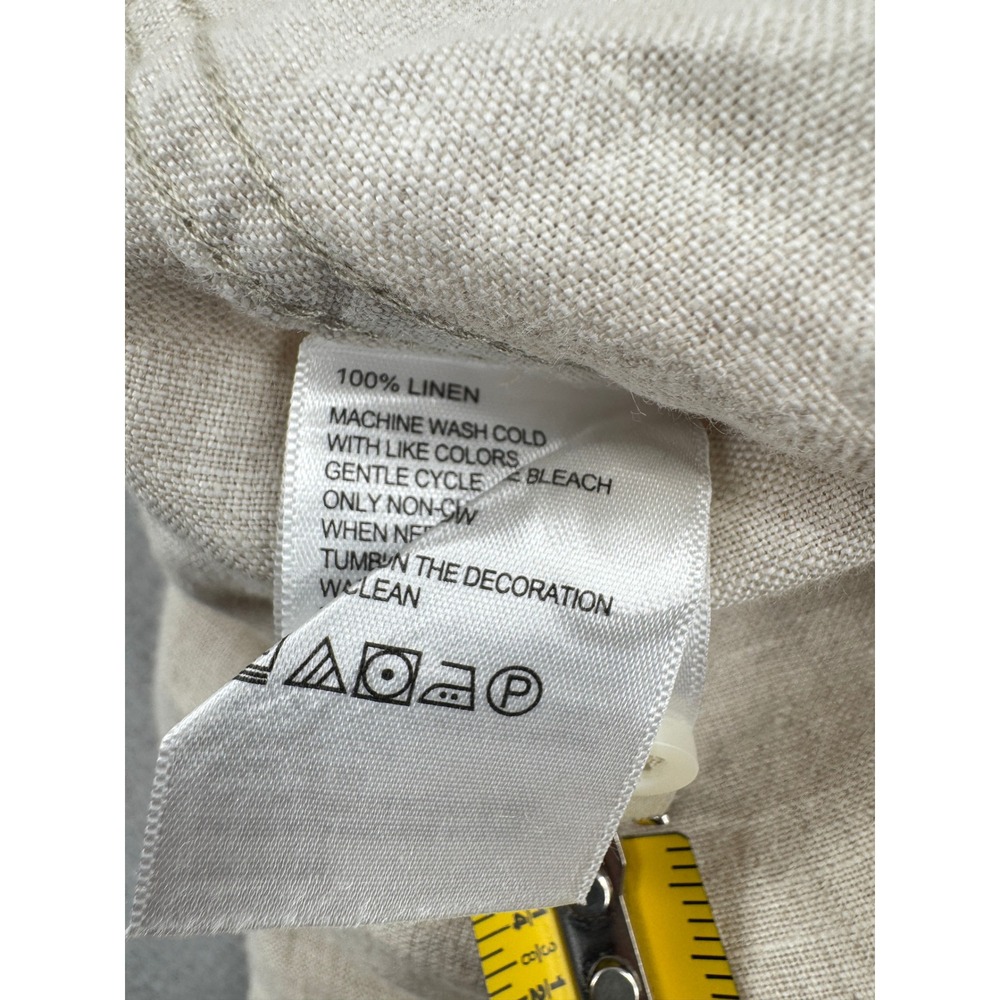 Tommy Bahama 100% Linen Mens 1XLB Short Sleeve Button Down Camp Shirt Summer - Picture 12 of 12